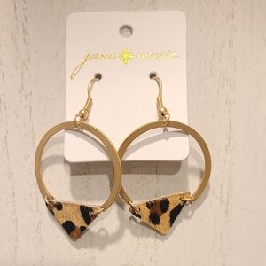 Jane Marie Animal Print Earrings